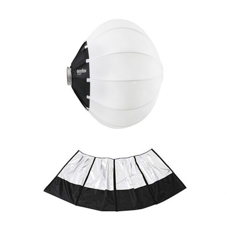 Pack de softbox Godox CS65D de 65cm tipo antorcha + Falda Skirt