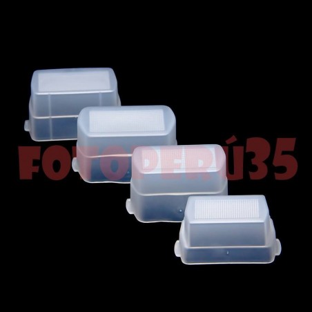 Difusor tipo tapa para flash portátil Canon Yongnuo Sony Godox