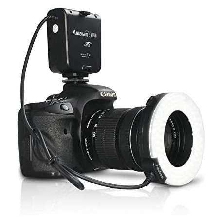 Flash led macro APUTURE Amaran HC100 para Canon