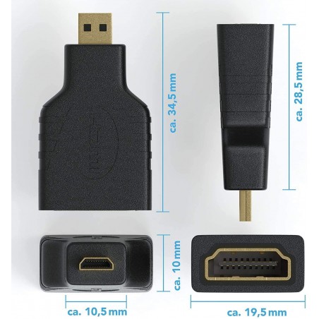 Adaptador HDMI a micro HDMI