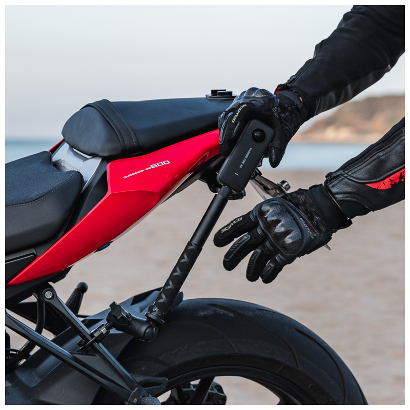 Montura U-Bolt Insta360 para motocicleta compatible con GO2, ONE R, ONE X,  ONE X2, ONE RS