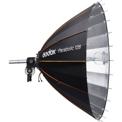 Sistema de enfoque parabólico GODOX P128 de 120cm - Montura Bowens