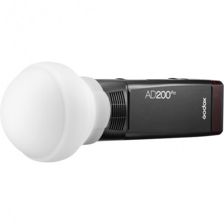 Difusor GODOX AK-R22 tipo domo colapsible para flash de cabezal redondo - V1 - AD100 Pro