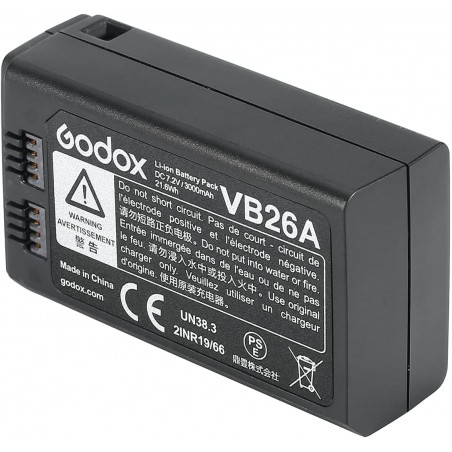 Batería GODOX para flash V1 V850 III V860 III - VB26 VB26A VB26B