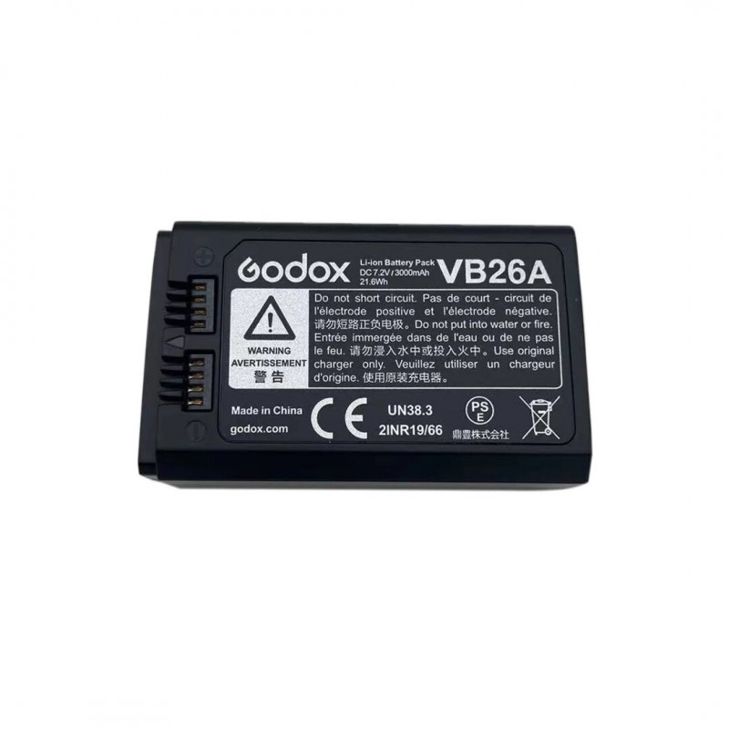 Bater A Godox Para Flash V V Iii V Iii Vb Vb A