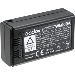 Batería GODOX WB100/WB100A para flash AD100 Pro