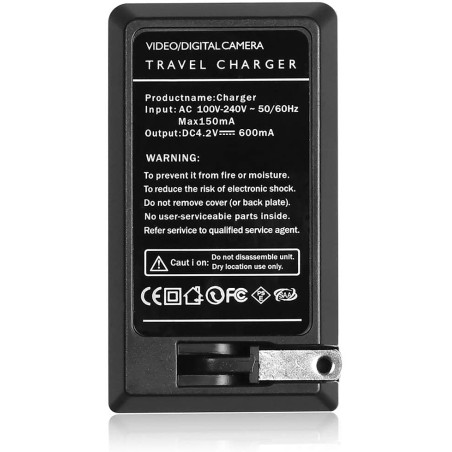 Cargador EN-EL14 genérico para Nikon Coolpix, D3100, D3200, D5100, D5200