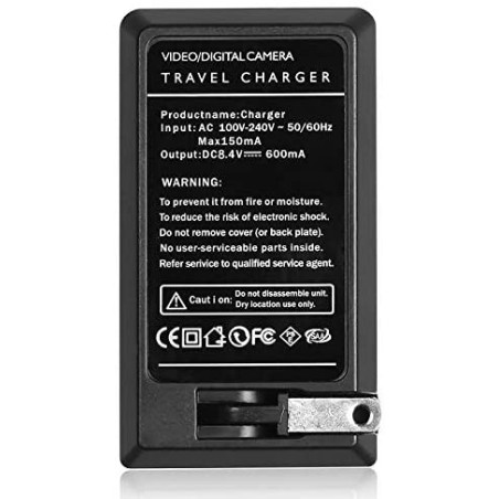 Cargador LC-E8 genérico para baterías Canon LP-E8