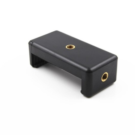 Sujetador para celulares con entrada para trípode de 1/4" - Phone holder