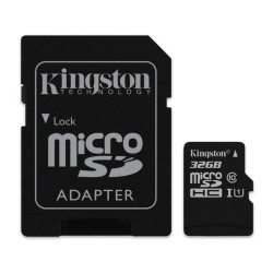 Memoria Kingston Micro SD SDHC Clase 10