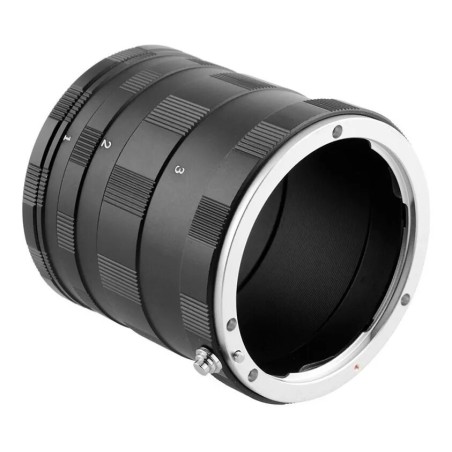 Tubos de extensión para fotografía Macro