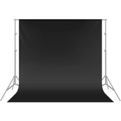 Fondo de tela - Negro - 3x3m