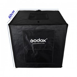 Cubo caja de luz Godox LST incluyen 3 luces led y adaptador de corriente