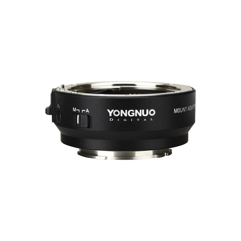 Adaptador YONGNUO EF-E II para usar lentes Canon en cámaras Sony (montura E)