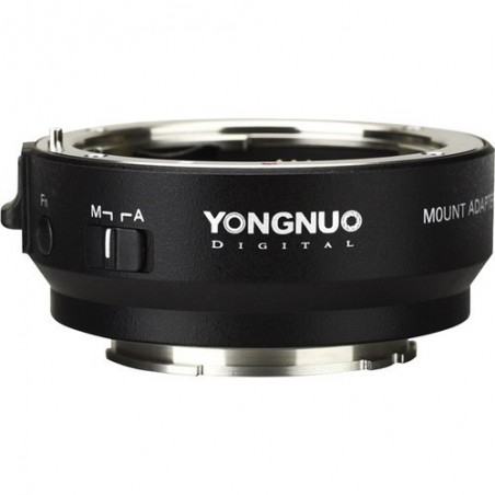 Adaptador YONGNUO EF-E II para usar lentes Canon en cámaras Sony (montura E)