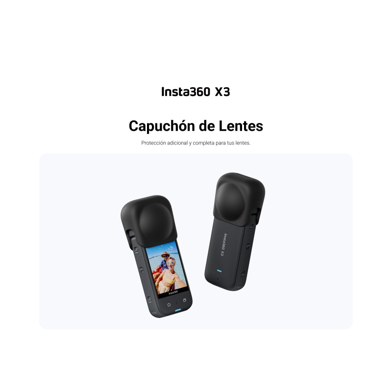 Birgipar Protectores de lente dual para accesorios Insta360 One X3