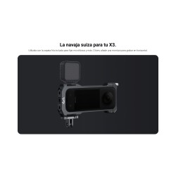 Carcasa de accesorios SmallRig para cámara Insta360 X3 - Utility Frame