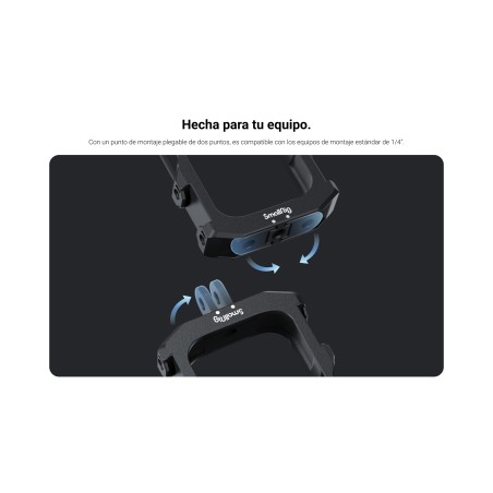 Carcasa de accesorios SmallRig para cámara Insta360 X3 - Utility Frame