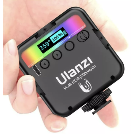 Luz led ULANZI VL49 RGB con batería incorporada