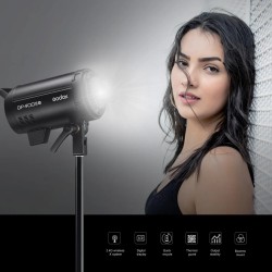 Flash de estudio Godox DP400 III-V de 400W con luz de modelado LED