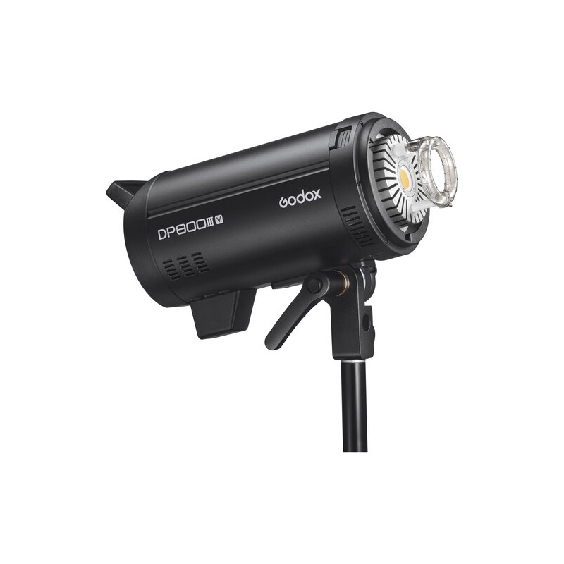 Flash de estudio Godox DP800 III-V de 800W con luz de modelado LED