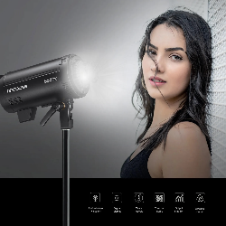 Flash de estudio Godox DP800 III-V de 800W con luz de modelado LED