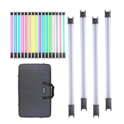 Pack de 4 tubos de luz GODOX TL60 - RGB