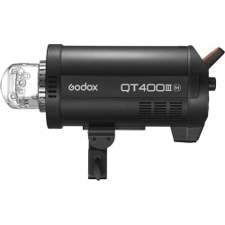 Flash GODOX QT400 III M - Montura Bowens - Con luz de modelado LED