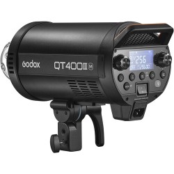 Flash GODOX QT400 III M - Montura Bowens - Con luz de modelado LED