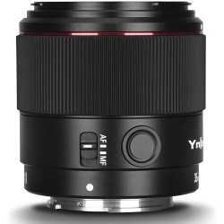 Lente Yongnuo YN35mm f/2.0 DF DSM para Sony montura E - Full Frame - Incluye tapasol