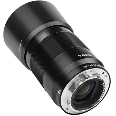 Lente Yongnuo YN 85mm f/1.8S DF DSM para Sony montura E - Full Frame - Incluye tapasol