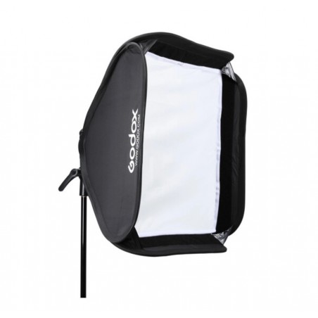 Softbox Godox para flash portátil 80x80cm incluye estuche y bracket tipo S2 Montura Bowens