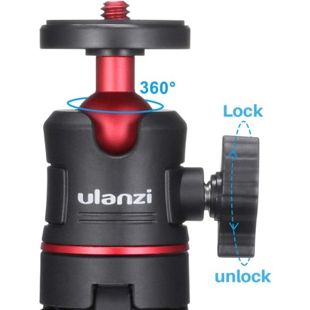 Mini trípode ULANZI MT-08 extensible - Para celulares y cámaras compactas