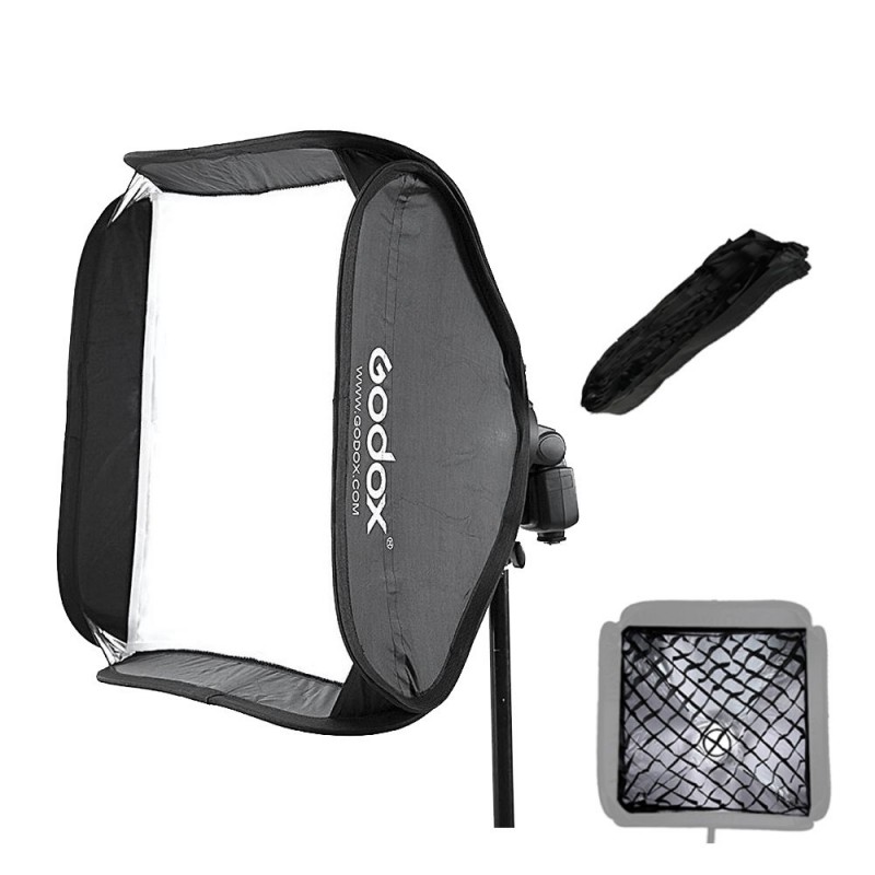  Godox Softbox 32 x 32 pulgadas, 31.5 in x 31.5 in, plegable,  montaje Bowens, caja de luz de iluminación de fotografía para flash de  cámara, fotografía, estudio flash : Electrónica
