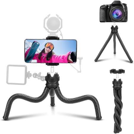 Trípode flexible ULANZI MT-11 - Para celulares o cámaras de hasta 2Kg