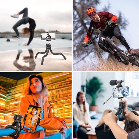 Trípode flexible ULANZI MT-11 - Para celulares o cámaras de hasta 2Kg