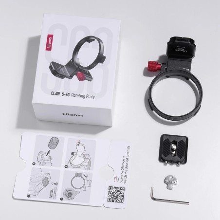 Sistema rotatorio ULANZI S-63 - Horizontal a vertical - Kit para cámaras Sony