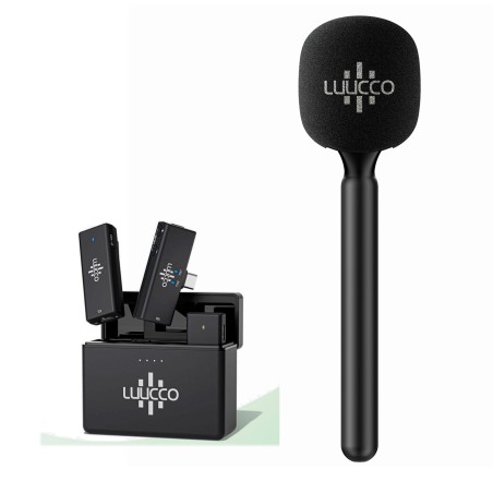 Pack de micrófono inalámbrico ProTalker S2 + Agarradera de mano LUUCCO