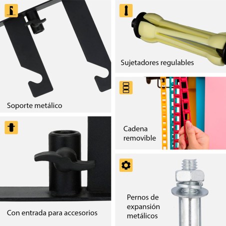 Portafondos empotrable SELENS para 3 fondos - Con entrada de expansión