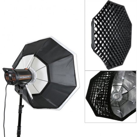 Softbox Octagonal GODOX de 140cm con grilla (Montura Bowens)