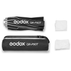 Softbox GODOX QR-P90T Parabólico de 90cm y armado rápido