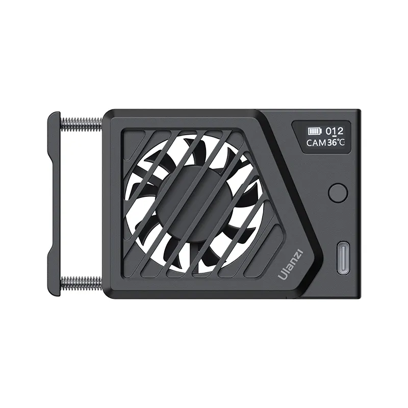 Ventilador ULANZI CA25 para refrigeración de cámaras Canon Sony Fuji Nikon (Nueva versión con resortes)