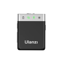 Micrófono inalámbrico ULANZI AM18 - Incluye 2 transmisores, 1 receptor y estuche de carga