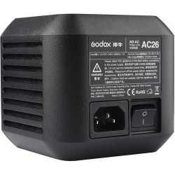 Adaptador de corriente AC26 para flash Godox AD600 Pro