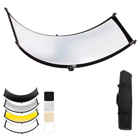 Rebotador curvo de 60x170cm - 4 en 1 - Incluye estuche