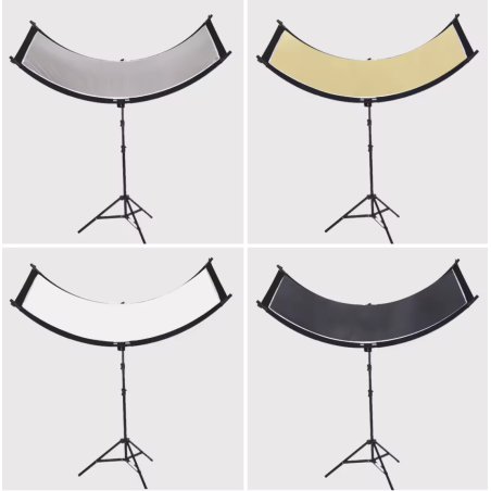 Rebotador curvo de 60x170cm - 4 en 1 - Incluye estuche