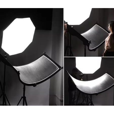 Rebotador curvo de 60x170cm - 4 en 1 - Incluye estuche