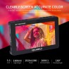 Monitor FEELWORLD F5 Pro X de alto brillo - 1600 nit - 5.5 pulgadas - Para cámaras HDMI