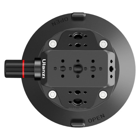 Montura de succión ULANZI SC-02 para auto - Robusta soporta hasta 3Kg - Incluye magic arm