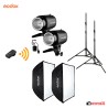 Kit de 2 flashes de estudio GODOX E250 (250W)